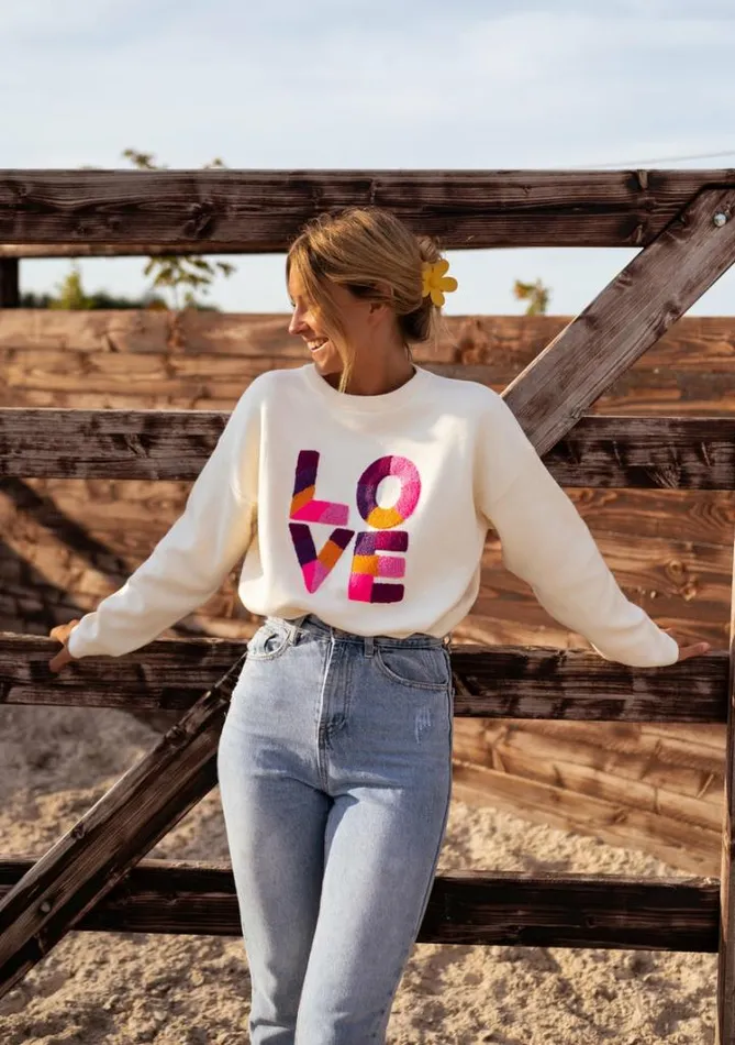 Women039s Clothing Sweaters Easy Clothes Ecru Kelly Sweater Women039s Clothing Sweaters Easy Clothes Ecru Kelly Sweater