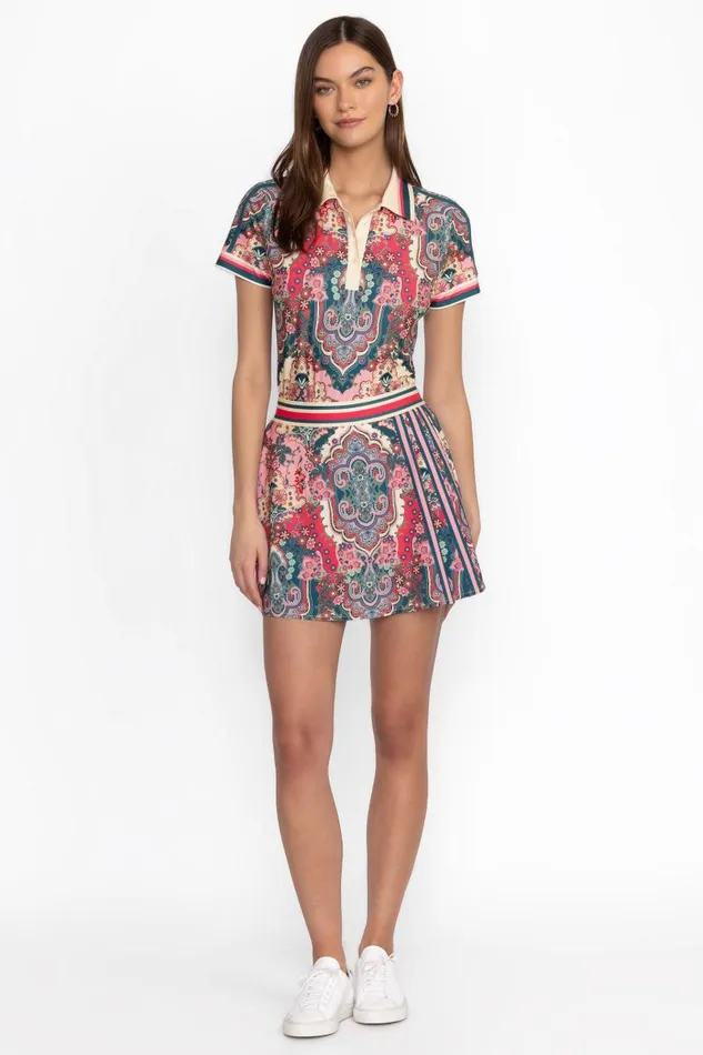 Women Active Johnny Was Bee Active Tennis Skirt Paisley Melody Women Active Johnny Was Bee Active Tennis Skirt Paisley Melody