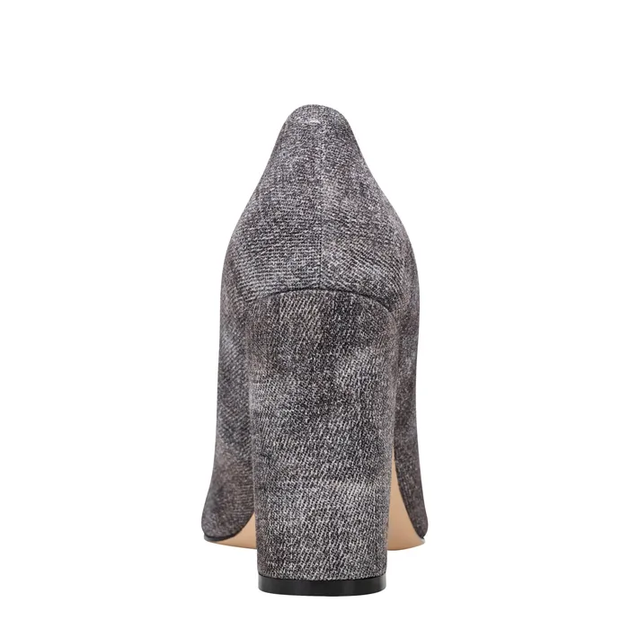 Women Anellie Cap Toe Dress Pump Light Grey Suede Heels and Pumps Marc Fisher