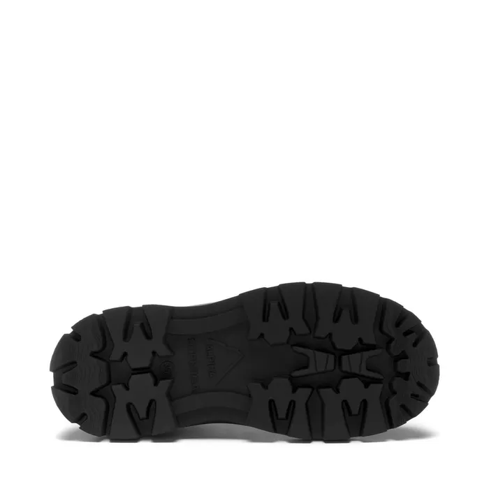 Women Ankle Boots Woman 3052 ALPINA APEX MID VEGAN MATERIAL Laced TOTAL BLACK Superga Ankle Boots