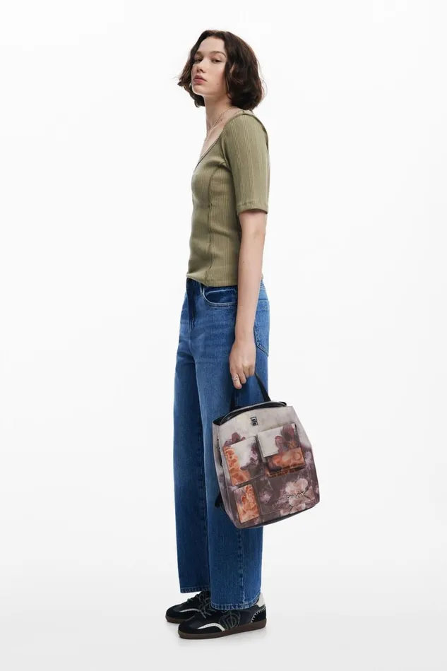 Women Backpacks Desigual Backpack S Pockets