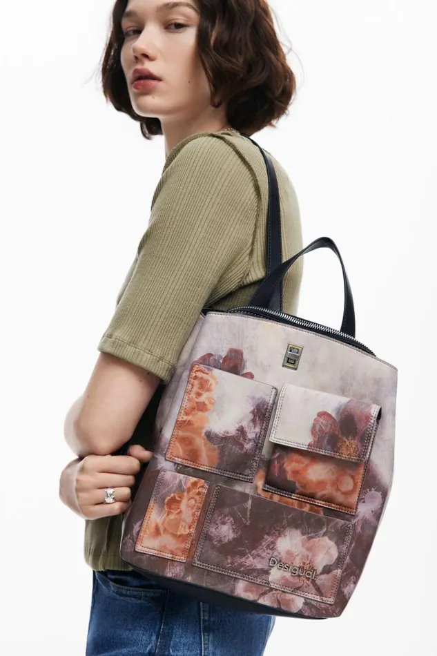 Women Backpacks Desigual Backpack S Pockets