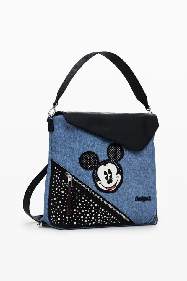 Women Backpacks Desigual Mickey L Denim Backpack