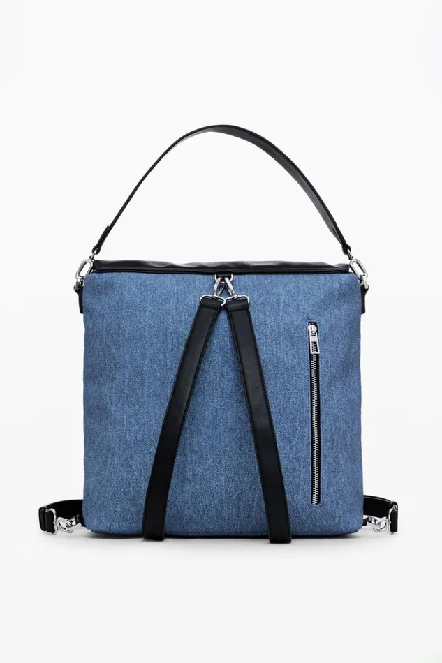Women Backpacks Desigual Mickey L Denim Backpack