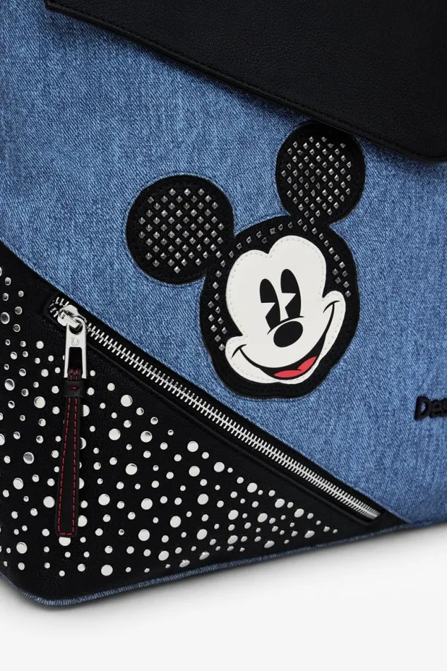Women Backpacks Desigual Mickey L Denim Backpack