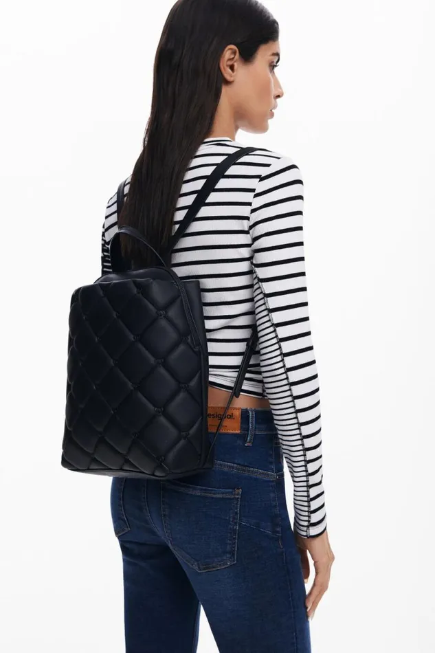 Women Backpacks Desigual Padded S Backpack Logo