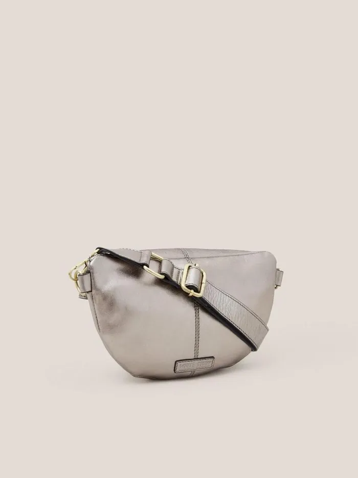 Women BAGS and PURSES White Stuff Sebby Mini Leather Sling Bag Gold Tone Metallic Women BAGS and PURSES White Stuff Sebby Mini Leather Sling Bag Gold Tone Metallic