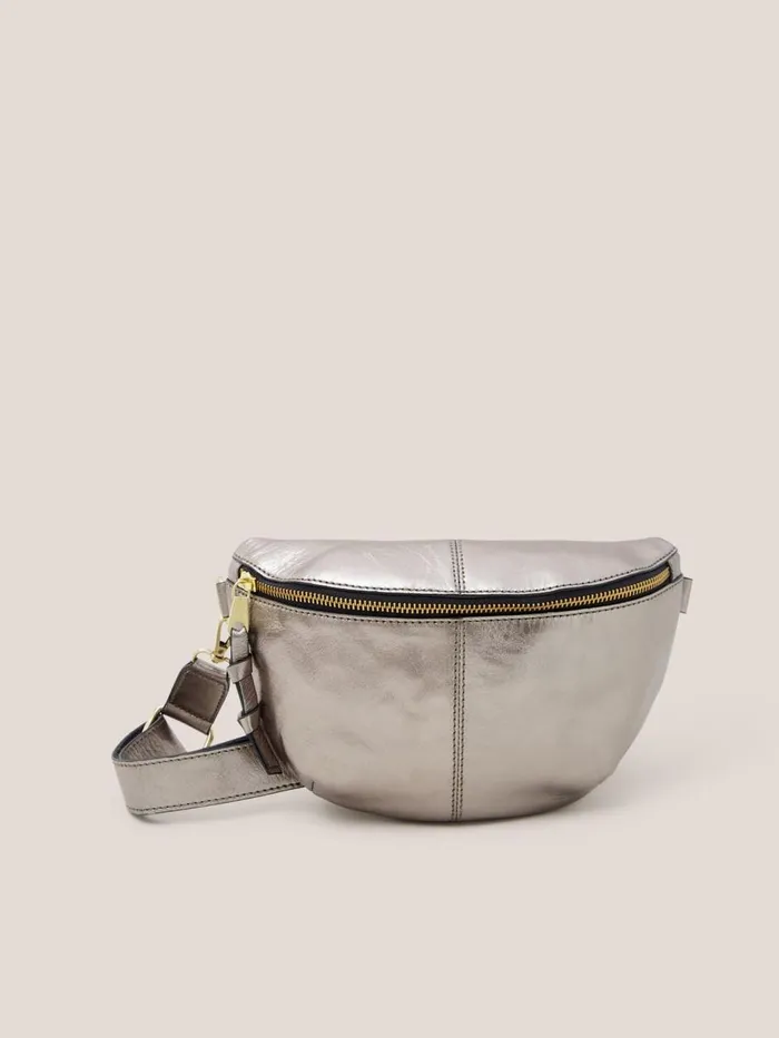 Women BAGS and PURSES White Stuff Sebby Mini Leather Sling Bag Gold Tone Metallic Women BAGS and PURSES White Stuff Sebby Mini Leather Sling Bag Gold Tone Metallic