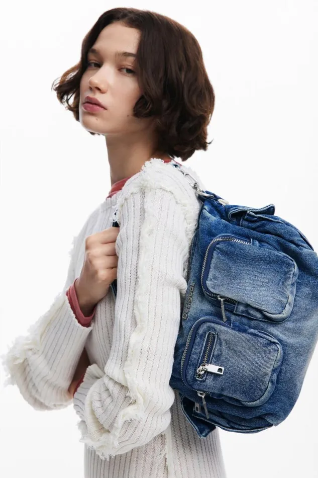 Women Bags Desigual Denim S Bag