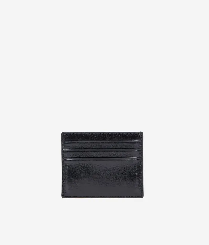 Women Bags THE KOOPLES Black Leather Blazon Card Holder Women Bags THE KOOPLES Black Leather Blazon Card Holder