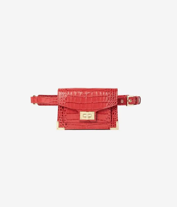 Women Bags THE KOOPLES Red Emily Fanny Pack