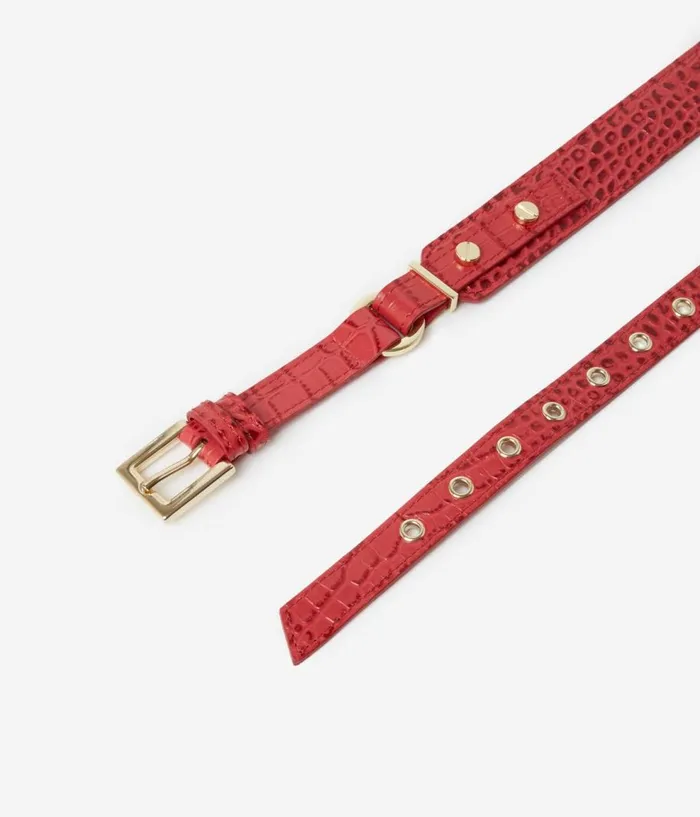 Women Bags THE KOOPLES Red Emily Fanny Pack Women Bags THE KOOPLES Red Emily Fanny Pack