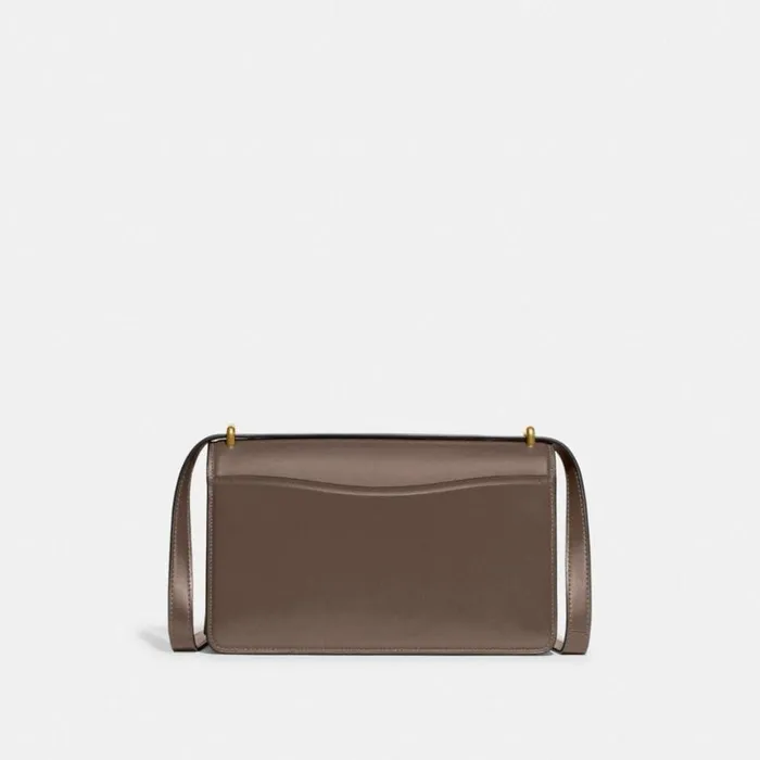 Women Bandit Shoulder Bag Brassdark Stone Coach Shoulder Bags and Hobos