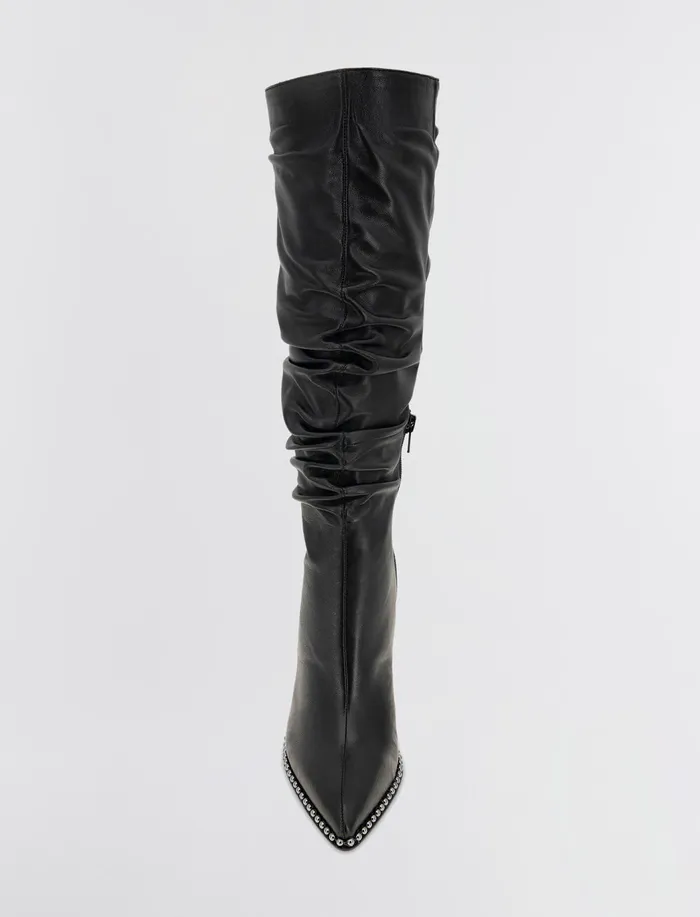 Women BCBGeneration BCBG Black Harbi Tall Boot Black