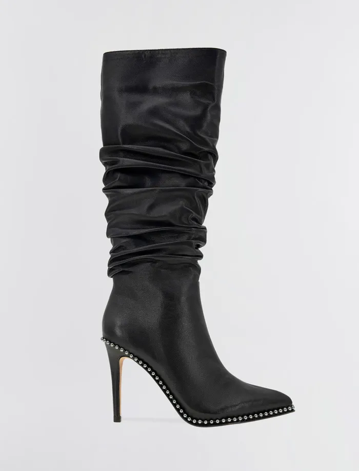 Women BCBGeneration BCBG Black Harbi Tall Boot Black