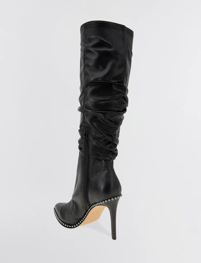 Women BCBGeneration BCBG Black Harbi Tall Boot Black