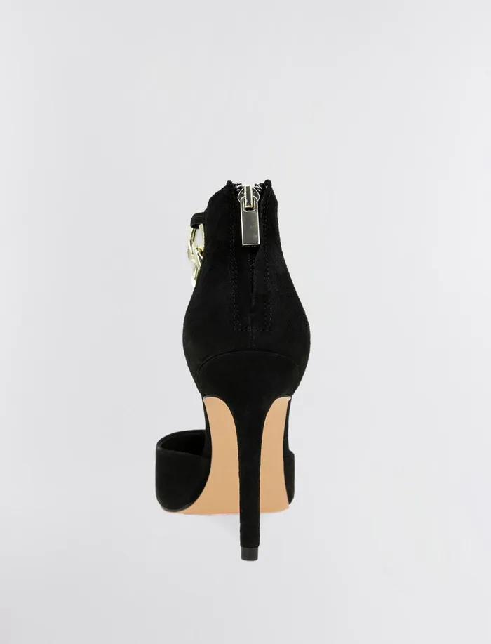 Women BCBGeneration BCBG Black Suede Haindi Pump Black Suede