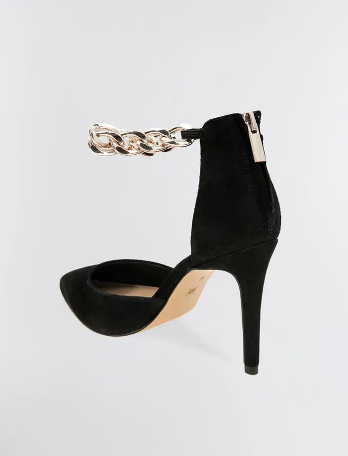Women BCBGeneration BCBG Black Suede Haindi Pump Black Suede