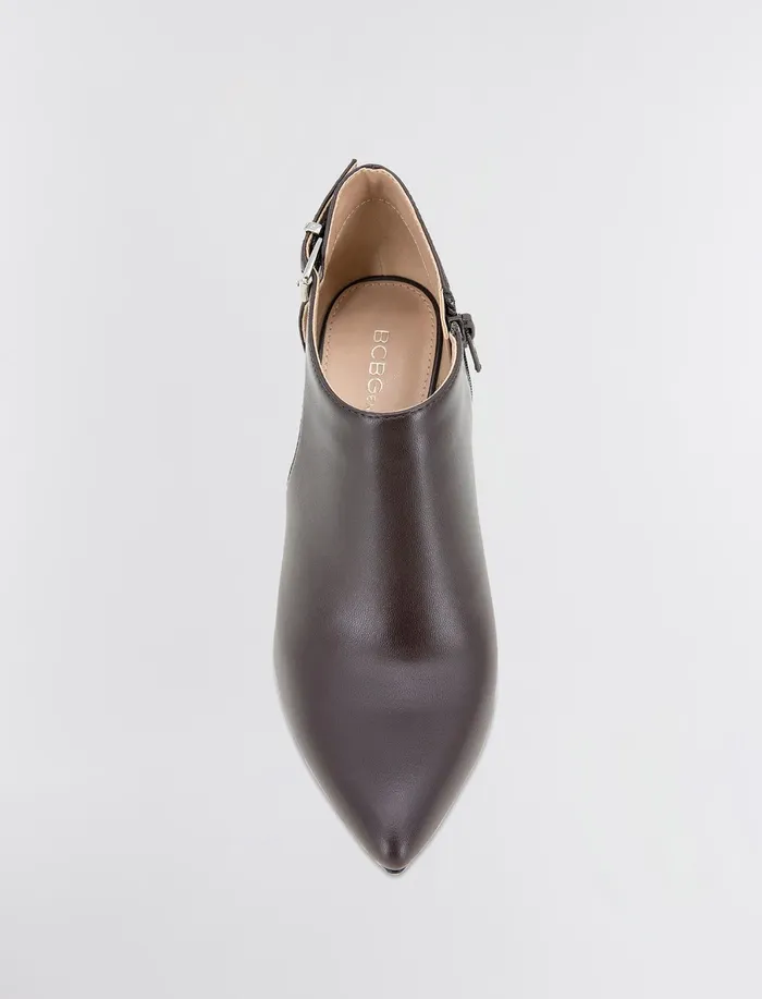 Women BCBGeneration BCBG Brown Hibano Shootie Brownie
