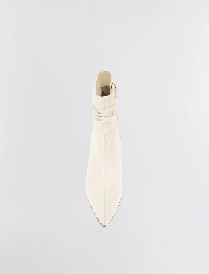 Women BCBGeneration BCBG Cream Manda Bootie Bianca