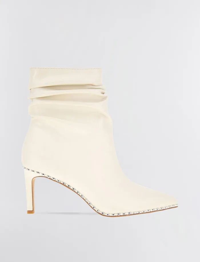Women BCBGeneration BCBG Cream Manda Bootie Bianca