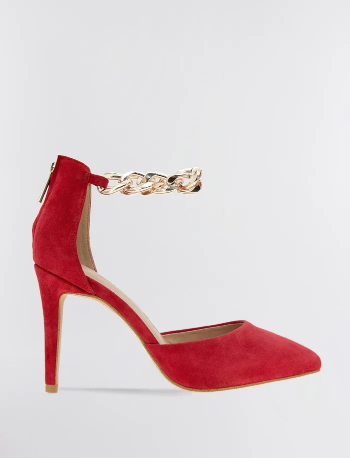 Women BCBGeneration BCBG Red Haindi Pump Lipstick Suede