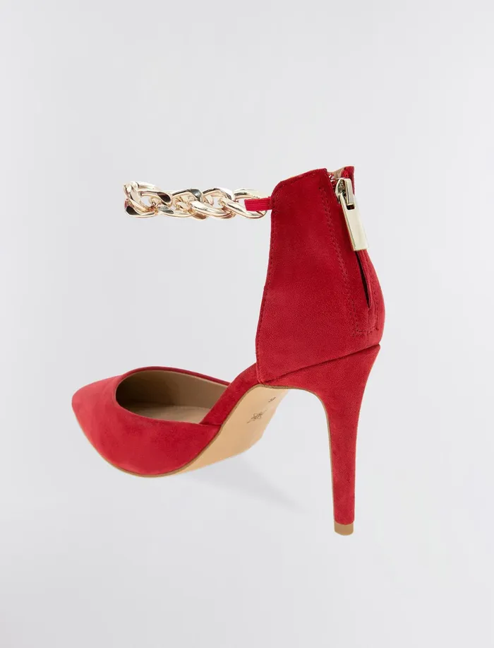 Women BCBGeneration BCBG Red Haindi Pump Lipstick Suede