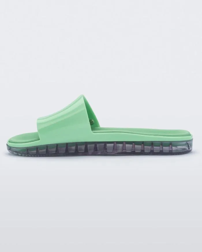 Women Beach Greenclear Melissa Slides