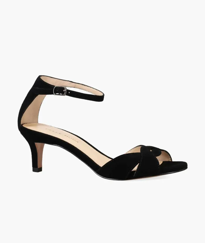 Women Bekim Low Heel 8211 Black Pelle Moda Low Heels Women Bekim Low Heel 8211 Black Pelle Moda Low Heels
