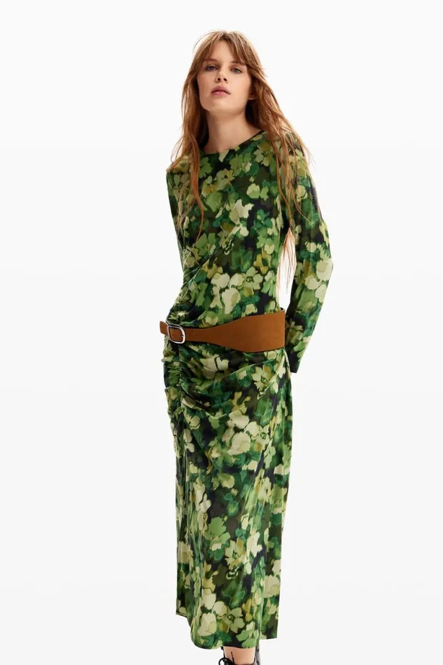 Women Belts Desigual Splitleather Belt