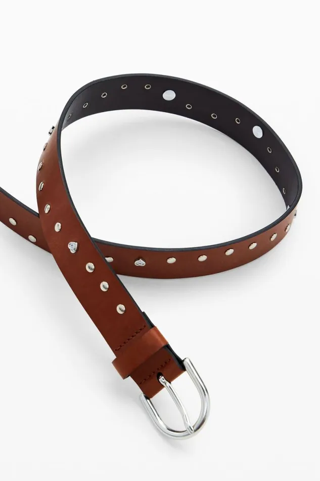 Women Belts Desigual Studded Belt