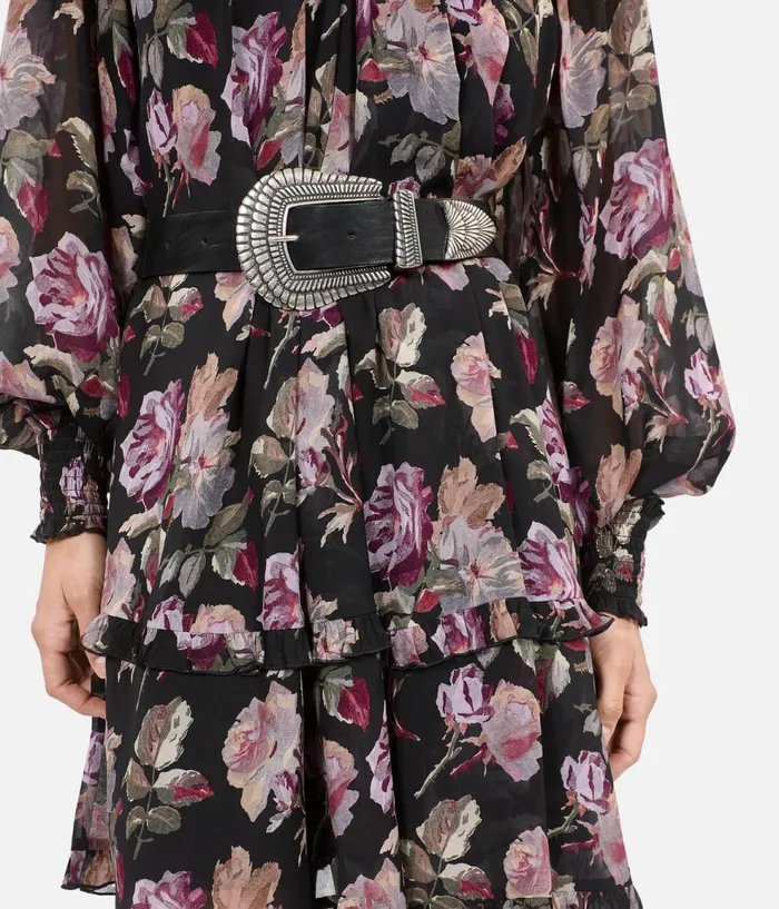 Women Belts THE KOOPLES Black Leather Belt Women Belts THE KOOPLES Black Leather Belt