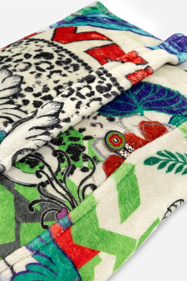 Women Blankets Johnny Was LOVE TRAVEL BLANKET Love Print Women Blankets Johnny Was LOVE TRAVEL BLANKET Love Print