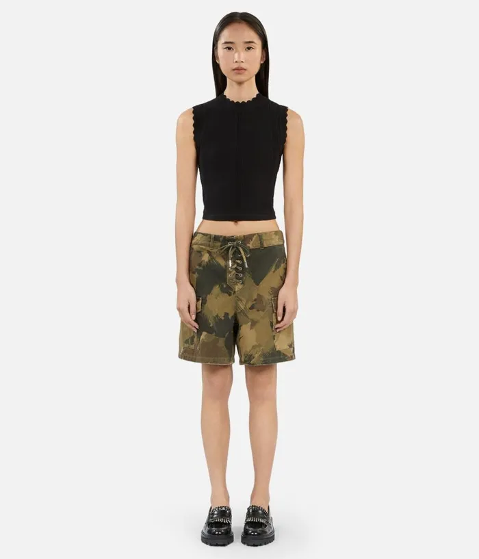 Women Blouses and Shirts THE KOOPLES Black Openwork Knit Top Women Blouses and Shirts THE KOOPLES Black Openwork Knit Top