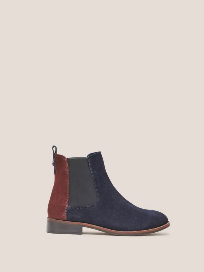 Women BOOTS White Stuff Frankie Suede Chelsea Boot Dark Navy Women BOOTS White Stuff Frankie Suede Chelsea Boot Dark Navy