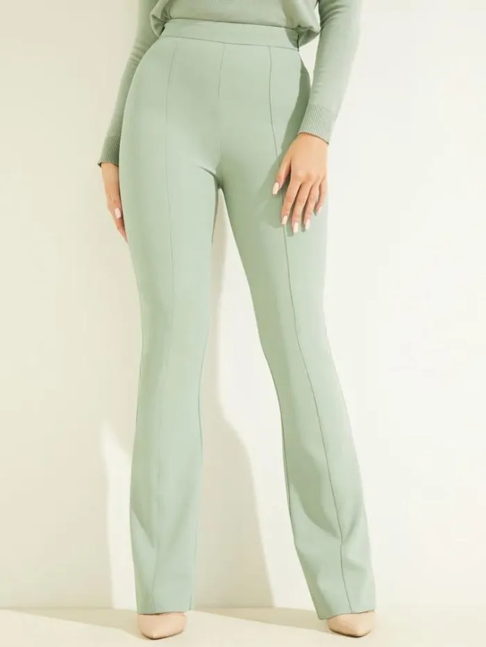 Women Bottoms Marciano Chloe Flared Pant Slate Gray