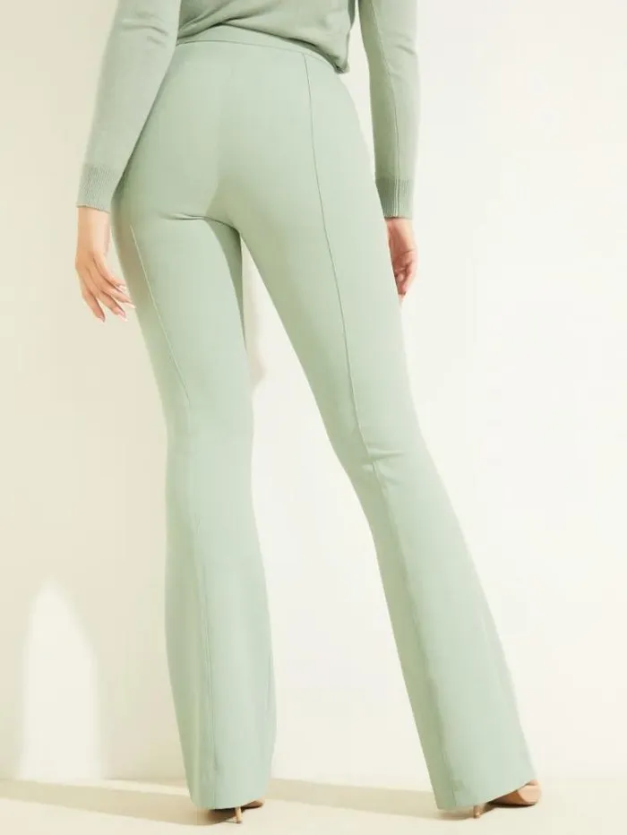 Women Bottoms Marciano Chloe Flared Pant Slate Gray Women Bottoms Marciano Chloe Flared Pant Slate Gray