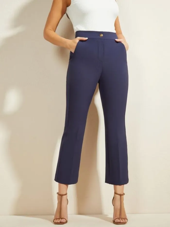 Women Bottoms Marciano Evelyn Cropped Pant Nocturnal Navy
