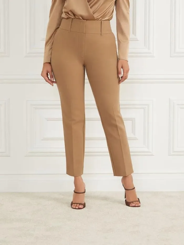 Women Bottoms Marciano Shelly Twill Pant Macchiato Multi