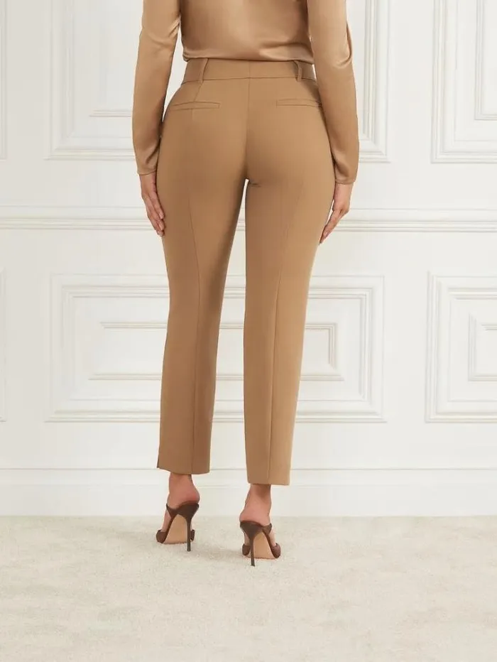 Women Bottoms Marciano Shelly Twill Pant Macchiato Multi Women Bottoms Marciano Shelly Twill Pant Macchiato Multi