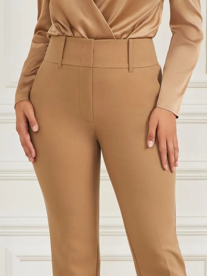 Women Bottoms Marciano Shelly Twill Pant Macchiato Multi Women Bottoms Marciano Shelly Twill Pant Macchiato Multi