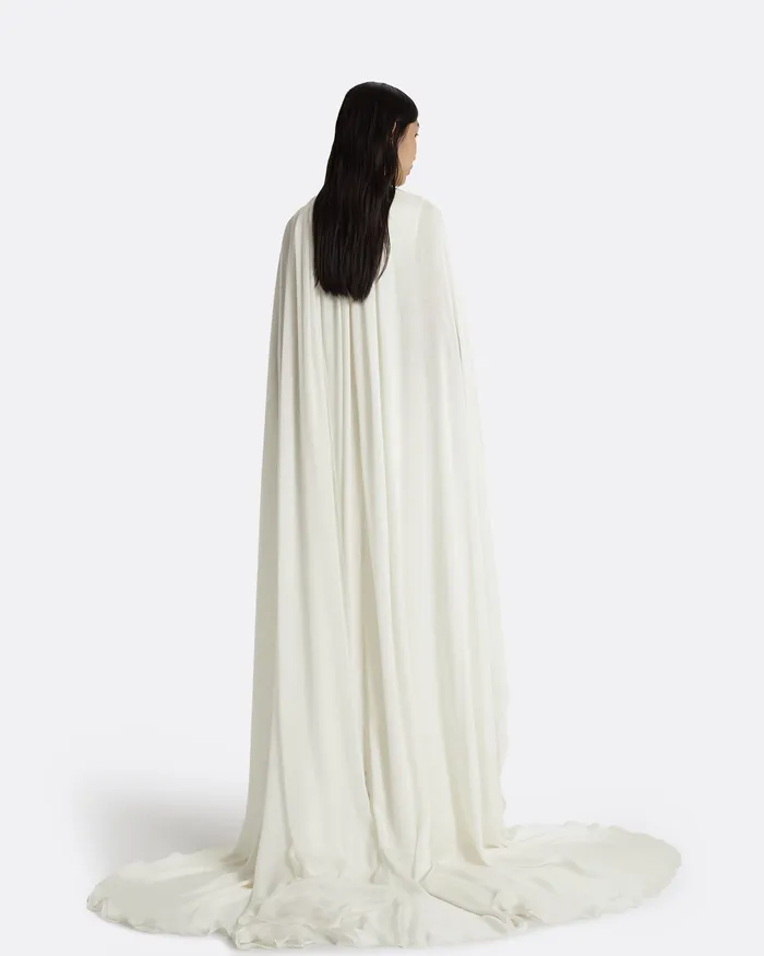 Women Bridal Safiyaa Yulena Ivory Long Dress Ivory