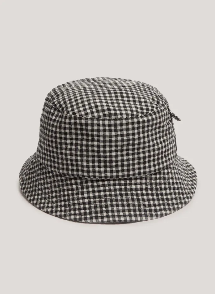 Women Bush Hat Black Multi YMC Headwear