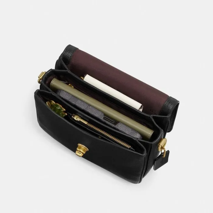 Women Cassie Crossbody 19 Brassblack Coach Crossbody Bags
