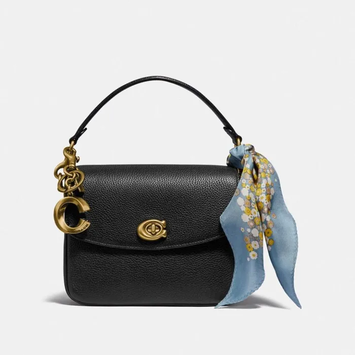 Women Cassie Crossbody 19 Brassblack Coach Crossbody Bags
