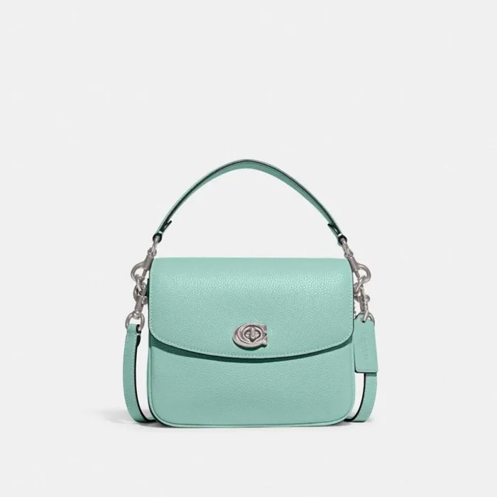 Women Cassie Crossbody 19 Silverfaded Blue Coach Crossbody Bags