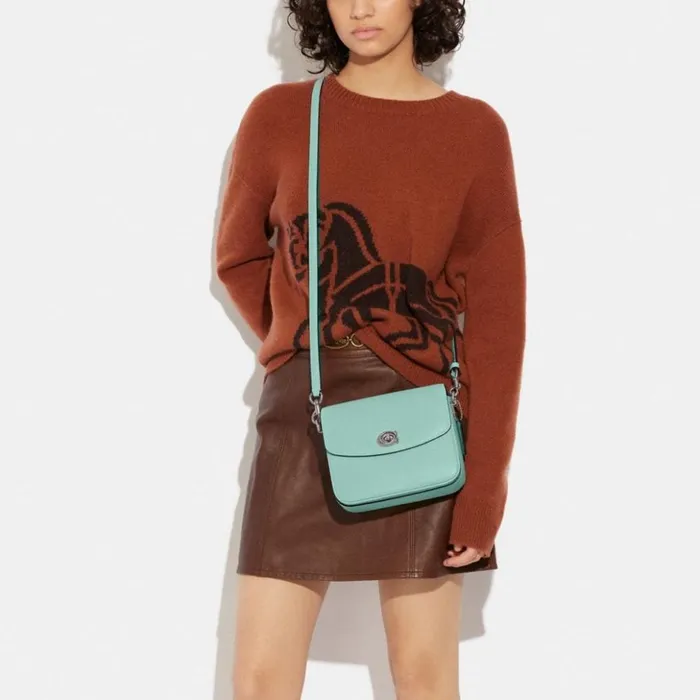 Women Cassie Crossbody 19 Silverfaded Blue Coach Crossbody Bags