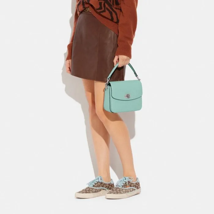 Women Cassie Crossbody 19 Silverfaded Blue Coach Crossbody Bags