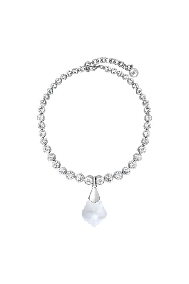 Women Chocker Silver Chandelier Silver Grey Sonia Rykiel Necklaces