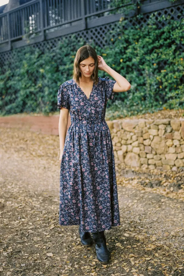 Women Christy Dawn The Simple Dawn Dress Blooming Pomegranate Dresses